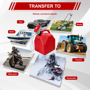 Batterie- und USB-betriebene Kunststoff-Selbstansaugende Flüssigkeitstransferpumpe 3,2 GPM für Diesel/Benzin/Kerosin/Kraftstoff Langlebig Mühelose Verwendung - Product Image 6