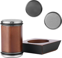 Affûteur de couteaux professionnel en bois et diamant à 4 cylindres avec outil de ponçage à grains moyens 400-1000 pour couteaux durables