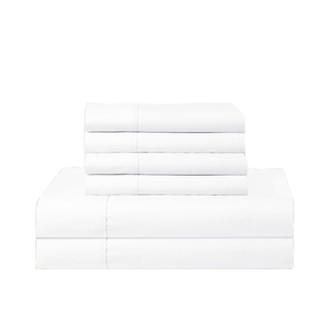 Bán Buôn Năm Sao Khách Sạn Sang Trọng Bộ Đồ Giường Màu Trắng Đặt 100% Bông Tấm Ga Giường Đặt Gối Trường Hợp Và Tấm - Product Image 1