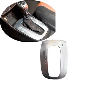 แผงคอนโซลกลาง ฝาครอบเกียร์ สีเงิน อะลูมิเนียม สำหรับ Buick Encore Vauxhall Opel Mokka - Product Image 2