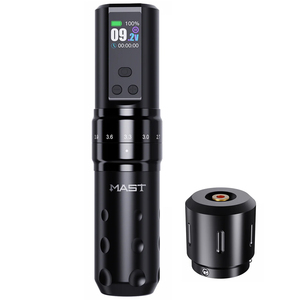 Stylo de tatouage professionnel Dragonhawk <span class=keywords><strong>Mast</strong></span> Fold 2 <span class=keywords><strong>Pro</strong></span>, sept longueurs de traînée réglables, <span class=keywords><strong>machine</strong></span> à tatouer sans fil - Product Image 1