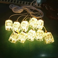 LT250060-100 Chambre Led Lustre Pendentif Lumière pour Chambre 10 Têtes Lustre Led Moderne pour la Décoration de Fête
