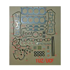 卸売 1uz部品-1UZ UCF Engine Full Gasket Kit Set Engine Parts 04111-50012