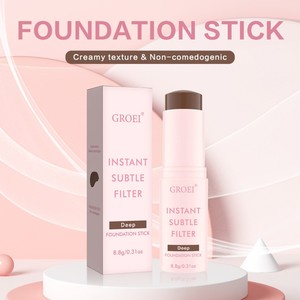 Vente en gros <span class=keywords><strong>Fond</strong></span> <span class=keywords><strong>de</strong></span> <span class=keywords><strong>teint</strong></span> liquide finition naturelle cosmétique visage OEM Bâton correcteur pour <span class=keywords><strong>peau</strong></span> <span class=keywords><strong>noire</strong></span> - Product Image 5
