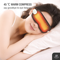 Masseur de beauté des yeux avec vibration Masseur de compression à chaud et à froid Soins des yeux pour dormir