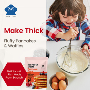 <span class=keywords><strong>Keto</strong></span> Friendly Pancake Mix Low Carb High Fiber Harina a base de desayuno rápido Panqueque Harina - Product Image 3