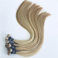 Extensions de cheveux russes Remy de qualité salon Greathairgroup, pointe plate K-Tip, super double drawn, alignement des cuticules, couleurs variées
