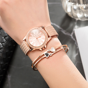 Meilleur vendeur <span class=keywords><strong>Amazon</strong></span> Montres et bracelet de luxe pour <span class=keywords><strong>femme</strong></span> avec bijoux pour <span class=keywords><strong>femme</strong></span> 2020 reloj - Product Image 4