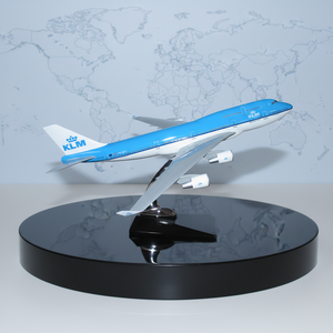 Avion KLM modèle 1/200 35CM <span class=keywords><strong>Boeing</strong></span> <span class=keywords><strong>747</strong></span>, livraison personnalisée, décoration statique - Product Image 4