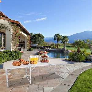 Mesa Plegable Portátil de Aluminio Resistente para el Hogar - Product Image 6