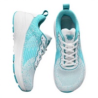 Chaussures de sport décontractées pour hommes, légères, respirantes, en maille, à lacets, pour pieds larges, grandes tailles