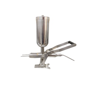 Machine manuelle de remplissage pour pâte de cacahuète, confiture, chocolat, moules à churros, gâteaux, pains, beignets et crèmes - Product Image 1