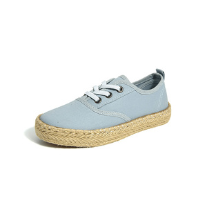 Lightweight OEM ODM Custom Kids <strong>Espadrilles</strong> Jute Sole Children Linen Shoes Fashion <strong>Boys</strong> Girls Slip-on Summer Beach Flats - Product Image 2