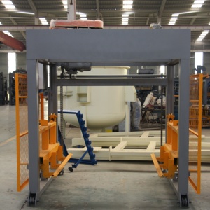 Machine de superposition automatique de blocs pour ligne de production de béton, contrôle PLC entièrement automatique, système de contrôle PLC avancé avec écran tactile - Product Image 5