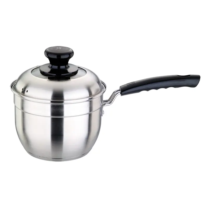 Thép Không Gỉ 16CM Soup & Stock Pots Kim Loại Thân Thiện Với Môi