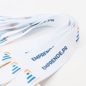 Lanyard Heat Transfer Printing Logo Business Entrepreneur Event Conference Badge Holder Breakaway Polyester Lanyard - Product Image 4