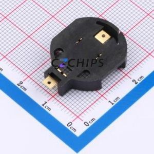 BS-13-B5BA001 Button & Strip Battery Connector SMD Connector CR2032 -25℃~+85 - Product Image 2