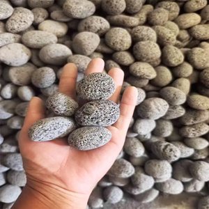 Piedra Volcánica Negra Natural, Grava sin Fuego, Adoquín <span class=keywords><strong>de</strong></span> Basalto Negro - Product Image 4