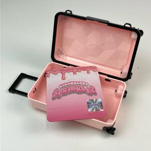 Commercio all'ingrosso 3.5g 7g 14g 28g Food Grade fustellato sacchetto per biscotti caramella gommosa tè snack Logo personalizzato opzione con scatola di visualizzazione - Product Image 2