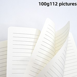 Cuaderno de Regalo A5 Transfronterizo con Líneas Horizontales y Número de Página, Correa Plateada Láser, 100 Hojas, Uso Escolar, Logotipo Personalizado - Product Image 5