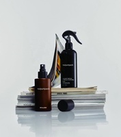 Flacon vaporisateur pour cheveux et corps 30ml 50ml huile de parfum cosmétique verre brun brume fine