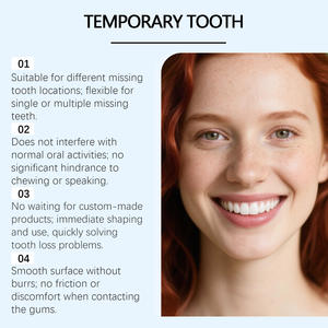 Kit de Cuidado Dental Temporal Más Vendido, Dentaduras Postizas Rellenas Hazlo Tú Mismo, Sonrisa Hermosa, Cuidado Bucal, Cuidado Dental Conveniente, Blanqueamiento Dental - Product Image 3