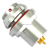 Connecteur femelle 9 broches série TT F de haute qualité, compatible avec le connecteur à souder métallique, connecteur circulaire femelle 5 broches M9 102