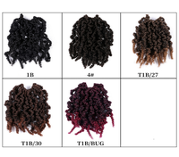 Extensions de cheveux synthétiques pré-torsadées Spring Twist, très demandées, pour tresses au crochet à installation rapide, faible entretien et style protecteur