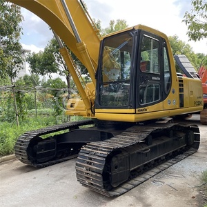Excavadora de cadenas Hyundai R215 usada con motor, bomba y caja de cambios en buen estado, pocas horas de uso, 1 año de garantía, precio. - Product Image 3