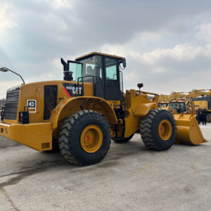 Cargador de ruedas Caterpillar 966H usado de alta calidad, cargador frontal, maquinaria de construcción, bomba hidráulica de motor Cummins 2023 - Product Image 1