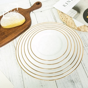 Vaisselle en porcelaine noir mat, assiette en céramique, pour Restaurant d'hôtel, noël bébé - Product Image 2