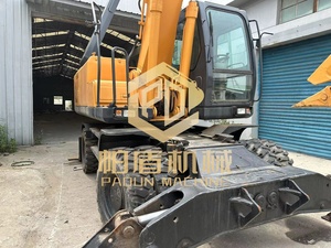 حفارة 210w-7 حفارة ذات عجلات هيونداي مستعملة حفارة كورية هيونداي حفار جديد في حالة جيدة للبيع - Product Image 5