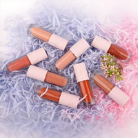 Fabricant de gloss meilleur vendeur rouge à lèvres liquide en stock mini mignon rose baume à lèvres hydratant tube de teinture des lèvres brillant à lèvres crémeux