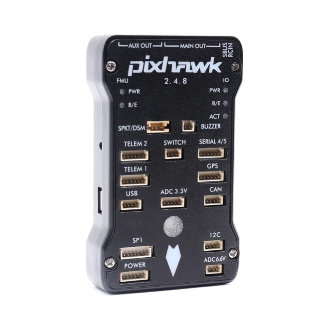 Pixhawk PX4 PIX 2.4.8 32 Bit Flight Controller Autopilot with 4G S D Safety Switch Buzzer PPM I2C RC Quadcopter Ardupilot