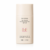 Crème solaire biologique Lance OEM Private Label SPF 50 à large spectre pour la protection UV en extérieur, flacon souple léger