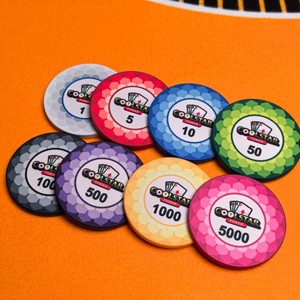 Jetons de <span class=keywords><strong>poker</strong></span> professionnels Coolstar 100% céramique, design hexagonal en nid d'abeille, 10g/12g, qualité casino pour les tournois de Texas Hold'em - Product Image 2