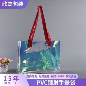 Sacs fourre-tout en PVC personnalisés Hsin-chieh avec fermeture éclair pour le rangement des articles de toilette - Product Image 2