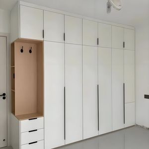 Natural <strong>Oak</strong> Veneer Sanded Melamine <strong>Faced</strong> <strong>MDF</strong> <strong>Sheets</strong> 1220x2440x18mm <strong>MDF</strong> Fieber Board for Bedroom and Kitchen Furniture Use - Product Image 4