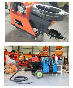 مضخة نقل الخرسانة للبيع، آلة هيدروليكية لرش الأسمنت والملاط، مضخة كهربائية صغيرة عالية الكفاءة بسعة 500 لتر - Product Image 2