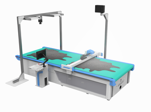 Машина для резки натуральной кожи Jindex CNC с камерой, полностью автоматическая машина для резки, ищем агента - Product Image 4
