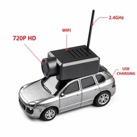 Voiture RC avec caméra 1:64, mini voiture RC, kit de rangement, 2,4 GHz, caméra WiFi 720P, voiture télécommandée pour garçons et enfants