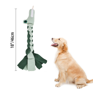 2023 yüksek kaliteli interaktif köpek besleyici oyuncak Polyester Pet çiğnemek oyuncak hareketi için dayanıklı ve eğlenceli sizin kürklü arkadaş için - Product Image 2