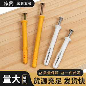 Vis d'expansion en plastique avec tête cruciforme en acier inoxydable pour accessoires de quincaillerie de meubles - Product Image 4