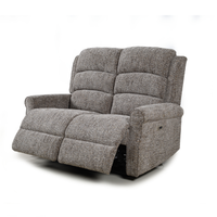 Canapé inclinable deux places en tissu, fauteuil inclinable électrique pour home cinéma, fauteuil relaxant pour salon