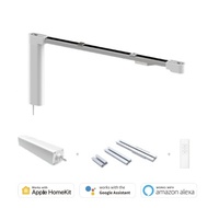 Lifesmart Quicklink Smart Home Mini Rideau Moteur WiFi Blanc App Télécommande Efficace Pratique Rail De Guidage pour Kits Systèmes