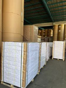 Hojas de papel de embalaje de papel de periódico para envolver regalos sin imprimir Papel de noticias limpio 45gsm Precio de fábrica de alta calidad Papel de periódico - Product Image 5