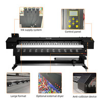 Imprimante jet d'encre Gowin GW3200 pour vinyle publicitaire extérieur de 3,2 m avec tête XP600, impression de factures (encre éco-solvant)