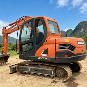 Mini-excavatrices hydrauliques sur chenilles d'occasion Doosan DX75-9C 7,5 tonnes DX75 DX75-9 DX60 – Pelleteuses d'occasion - Product Image 1