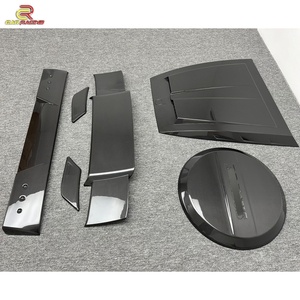 Cubierta de Repuesto para Rueda Trasera con Alerón de Techo de Fibra de Carbono Estilo B para Mercedes Benz Clase G W464 G63 AMG G500 G550 2019-2024 - Product Image 5