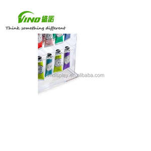 Clear <b>Acrylic</b> Multi-Tier Desktop <b>Display</b> <b>Stand</b> for Skincare Products - Hand Cream - Product Image 5